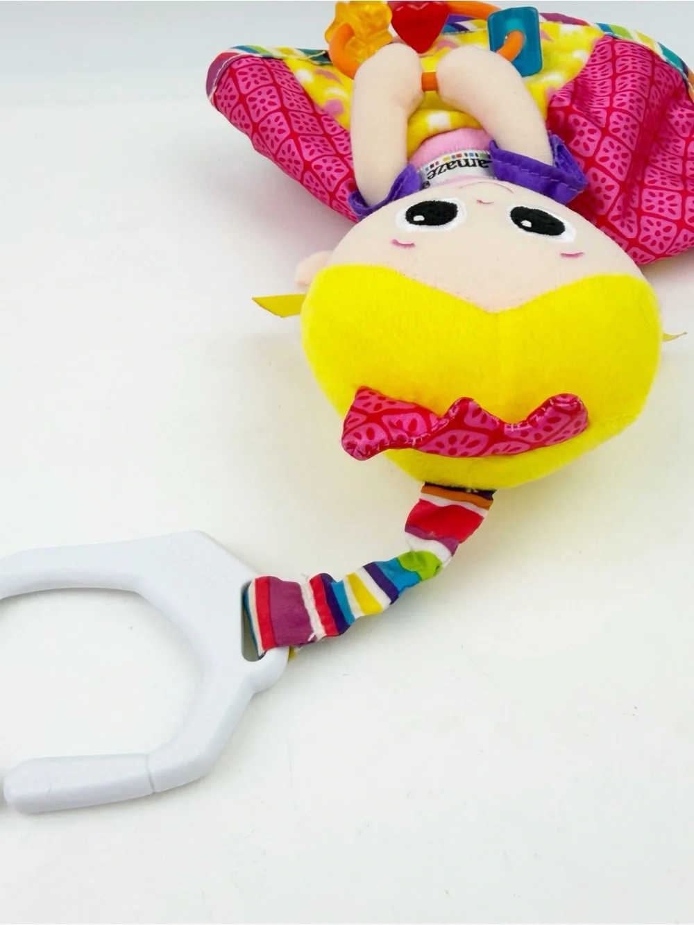 Tomy Lamaze Princess Sophie Clip & Go Soft Baby Plush Doll Baby Toy EUC